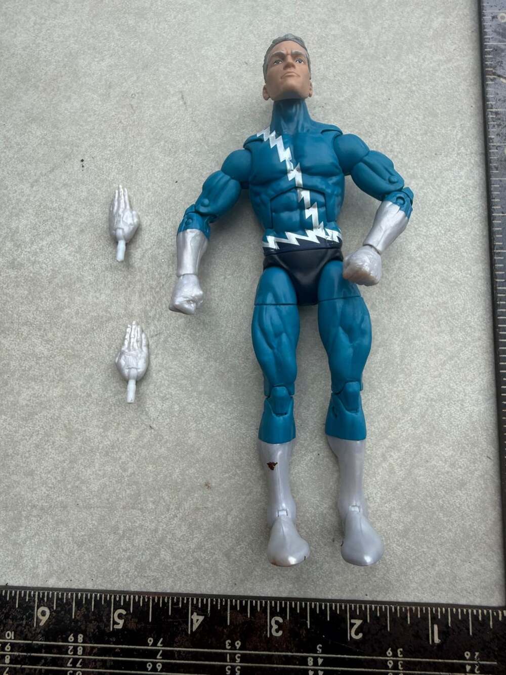 Marvel Legends Quicksilver Action Figure Family Matters 3-Pack With Extra Hands